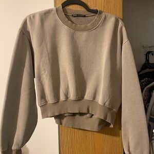 Zara Beige Knit Sweater